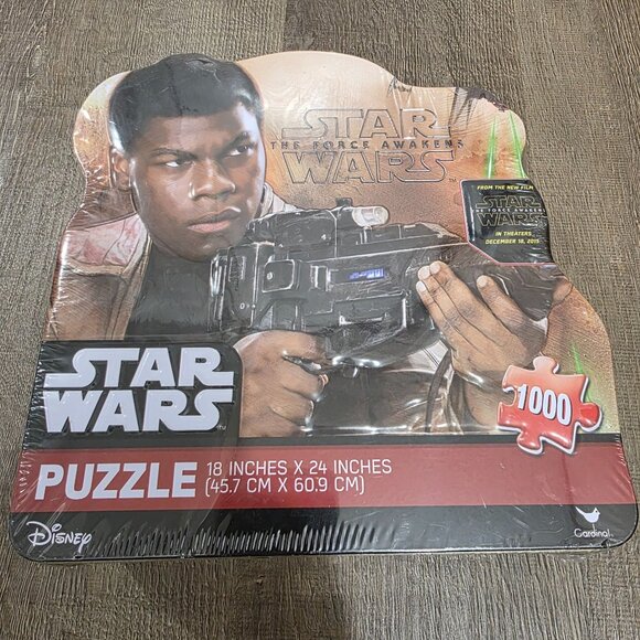Star Wars The Force Awakens Puzzle 1000 Pieces 18x24 Inch Cardinal Disney New Se - Picture 1 of 5